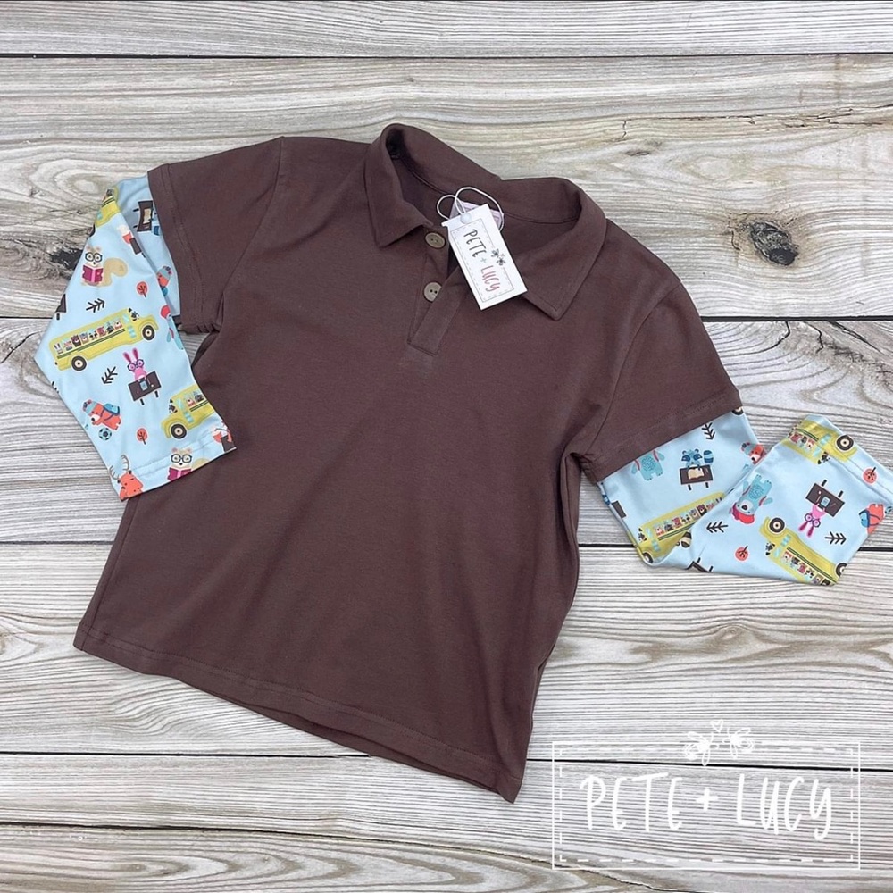 Back to school boys shirt